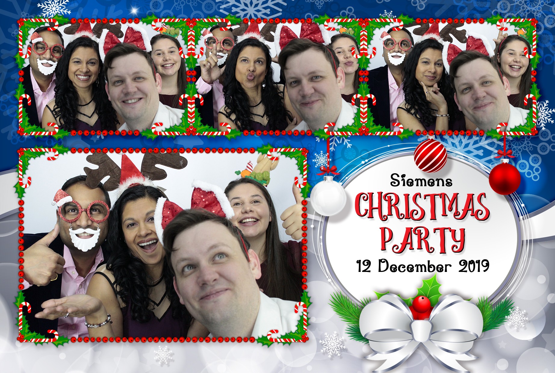 Siemens Christmas Party | View more photos from the event at gallery.myphotoboothexperience.co.uk/u/MyPhotoBoothExperienceLtd/Siemens-Christmas-Party-0